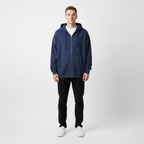 Men's hoodie | cotton, loose fit with zipper