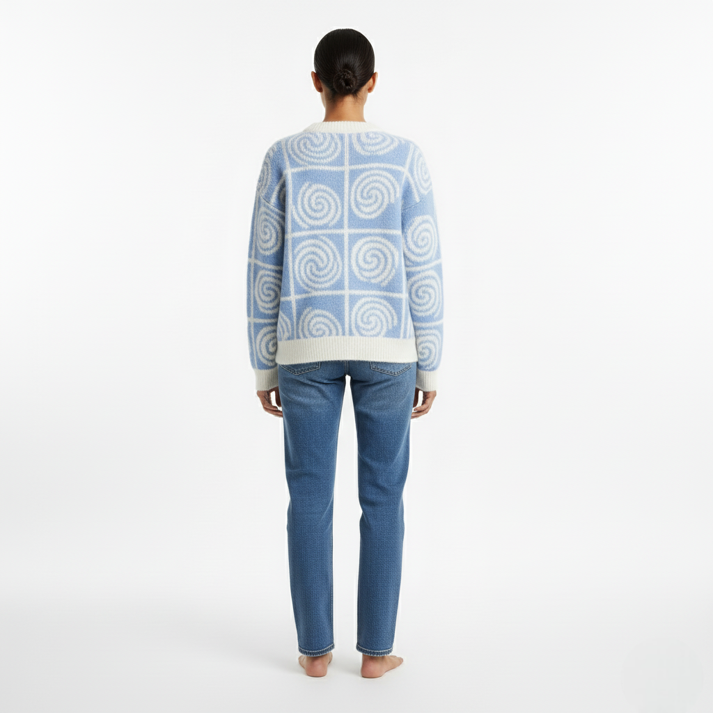 Women's Nordic Knitted Sweater