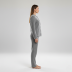 Warm Fleece Pajama Set for Women