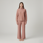Elegant Women's Turtleneck Sweater Set – Perfect for Everyday Use