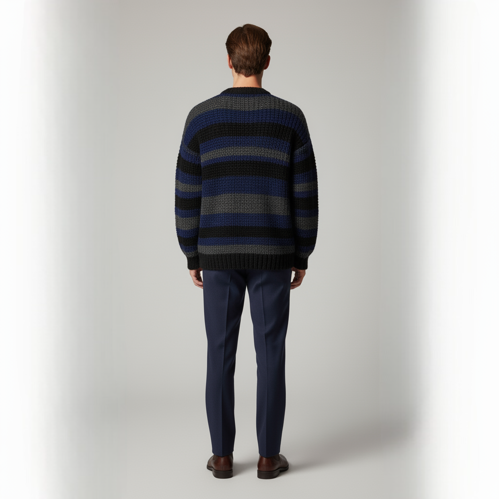 Corbin Knitted Comfort Sweater for Men